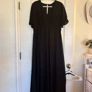 Baltic Born Classic Black Maxi Dress